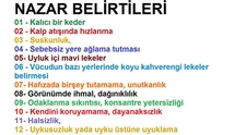 Nazar Belirtileri Nelerdir?